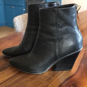 Dolce Vita pebble leather bootie